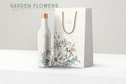 Garden Florals Botanical Set, an Illustration by White Lane Studio (Thumbnail 7 of 9)