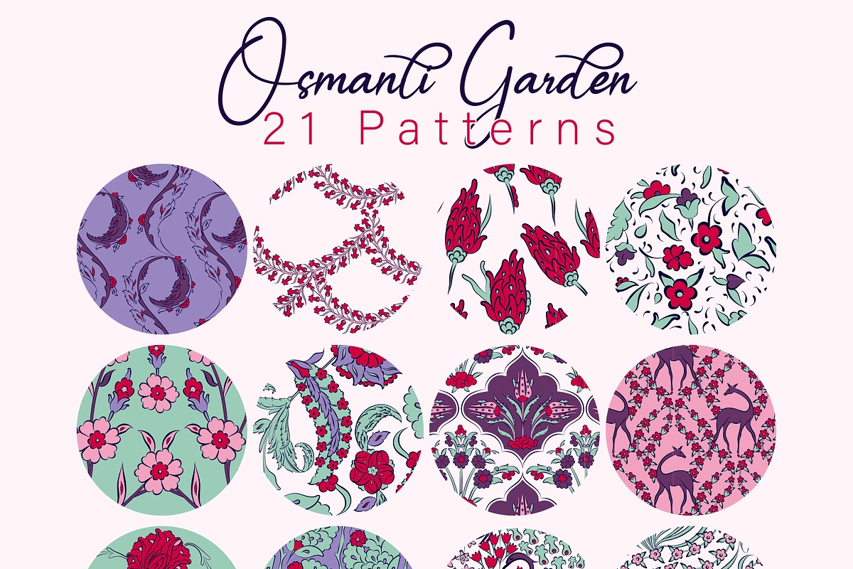 Osmanli Garden collection, a Graphic by Mona Ahmed (Photo 5 of 11)