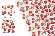 Watercolor tropical fruits., an Illustration by TaPilipa (Thumbnail 32 of 39)