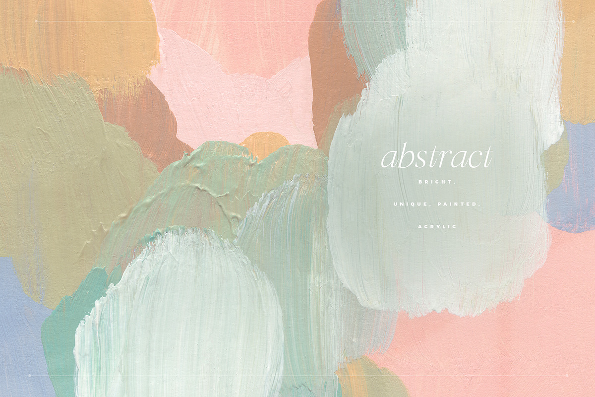 BUNDLE Abstract Painted Backgrounds, a Texture Graphic by Basia Stryjecka (Photo 23 of 59)