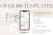 Soft Social Media Brand Templates, a Social Media Template by FEM Creative Studio (Thumbnail 2 of 8)