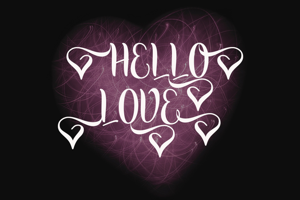 Kalisha script, a Script Font by akrtype (Photo 8 of 9)