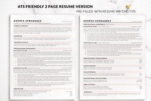 Clean ATS Friendly Resume Template