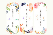 Animated Watercolor Floral Clipart, an Object Graphic by ARTOZEN DIGITAL (Thumbnail 8 of 14)