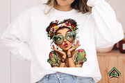 Whimsical Summer Girl Clipart, an Illustration by Craft Nest (Thumbnail 7 of 12)