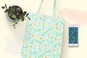 Floral watercolor patterns, a Pattern Graphic by Piñata (Thumbnail 4 of 7)