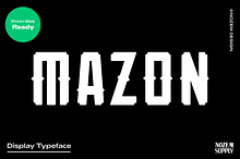 Mazon - Display Typeface