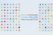 Social Media Icons, a Social Media Template by RobertvanHaaren (Thumbnail 7 of 8)