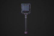 Cyberpunk Hammer, an Object 3D Model by Midgardians (Thumbnail 8 of 10)
