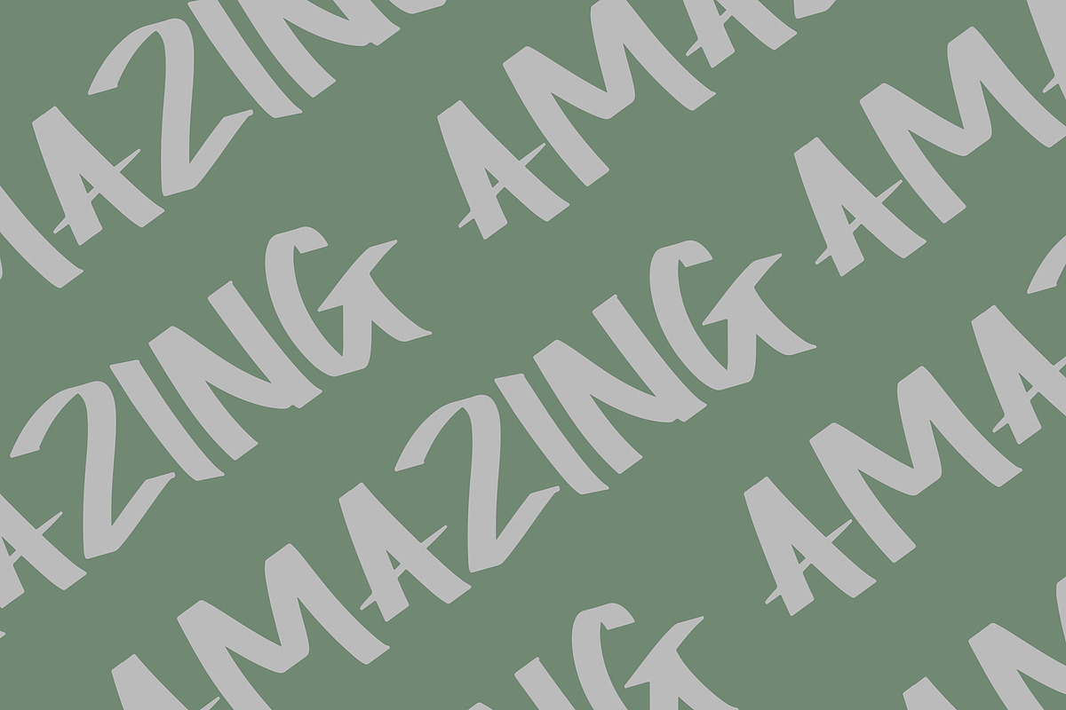 Recipe Bold Display Font, a Script Font by Giant Design (Photo 2 of 10)