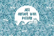 Wave Pattern - Seamless design, a Pattern Graphic by Franzi draws (Thumbnail 1 of 5)