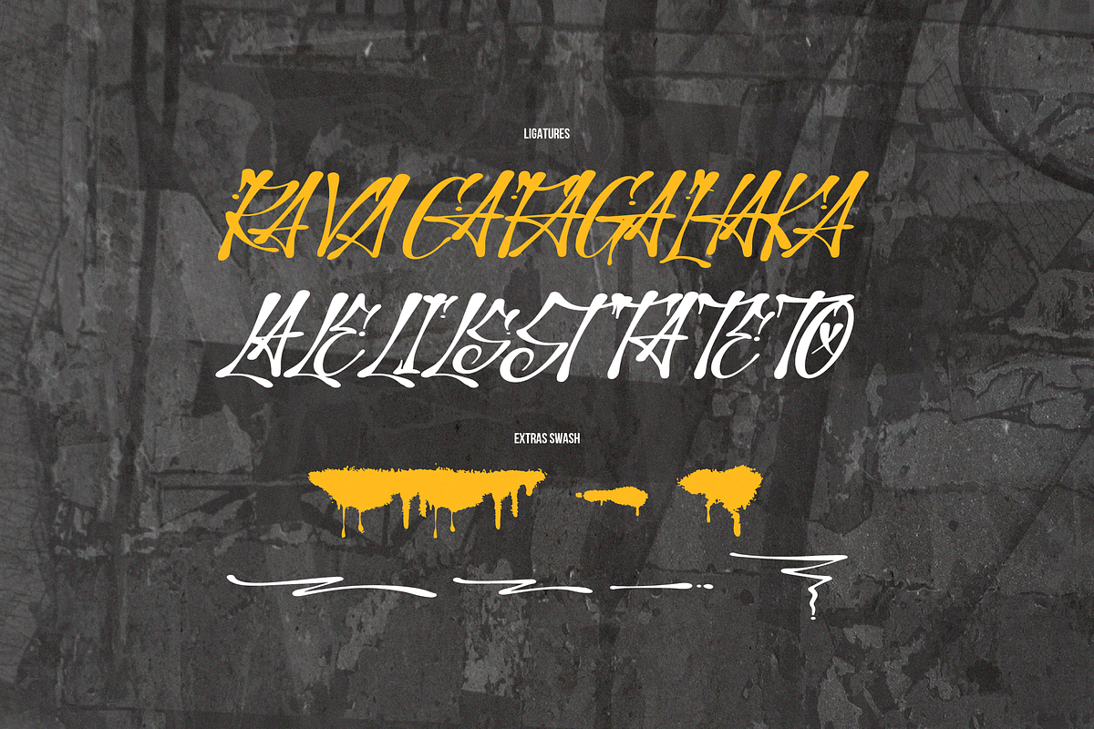 Power Skate | Graffiti Style, a Handwritten Font by Denustudios (Photo 15 of 15)
