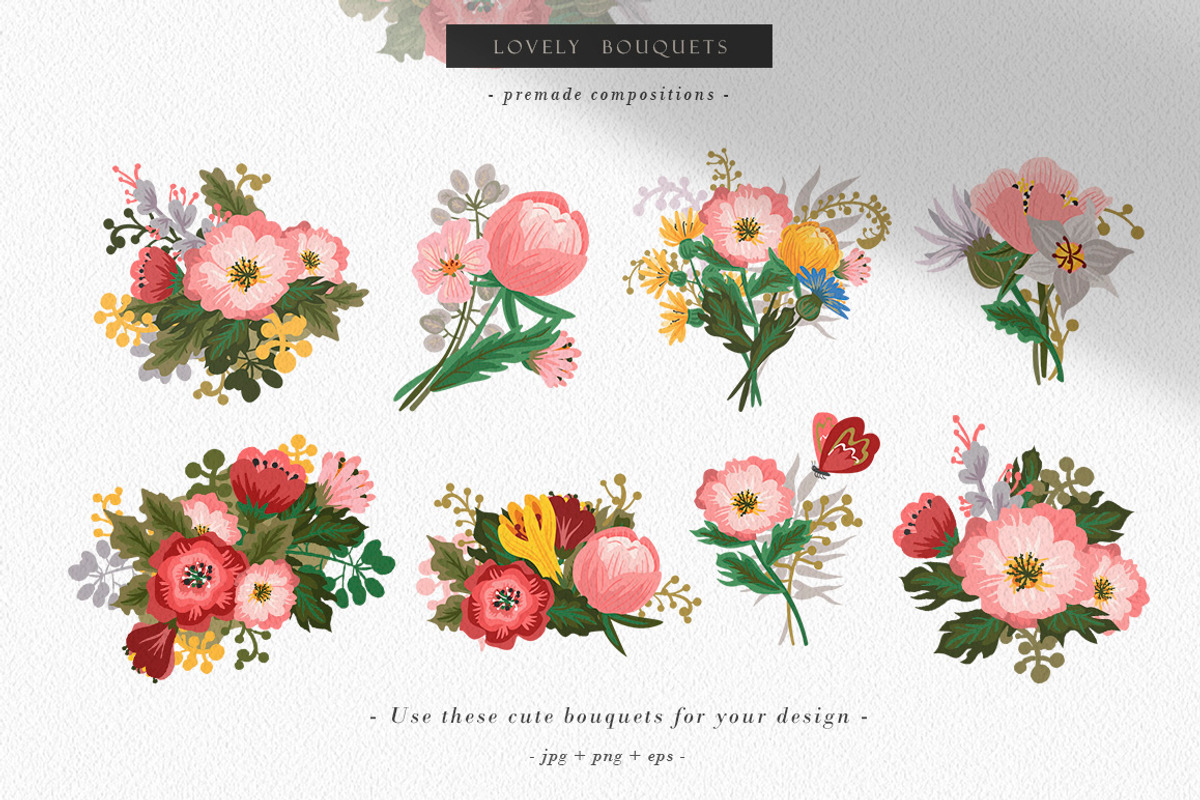 Happy Easter and Spring collection, an Animal Illustration by Wenona (Photo 3 of 9)