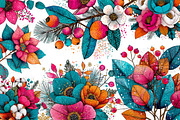 Christmas Flowers Sublimation Bundle, an Illustration by Daily.Designs (Thumbnail 4 of 4)