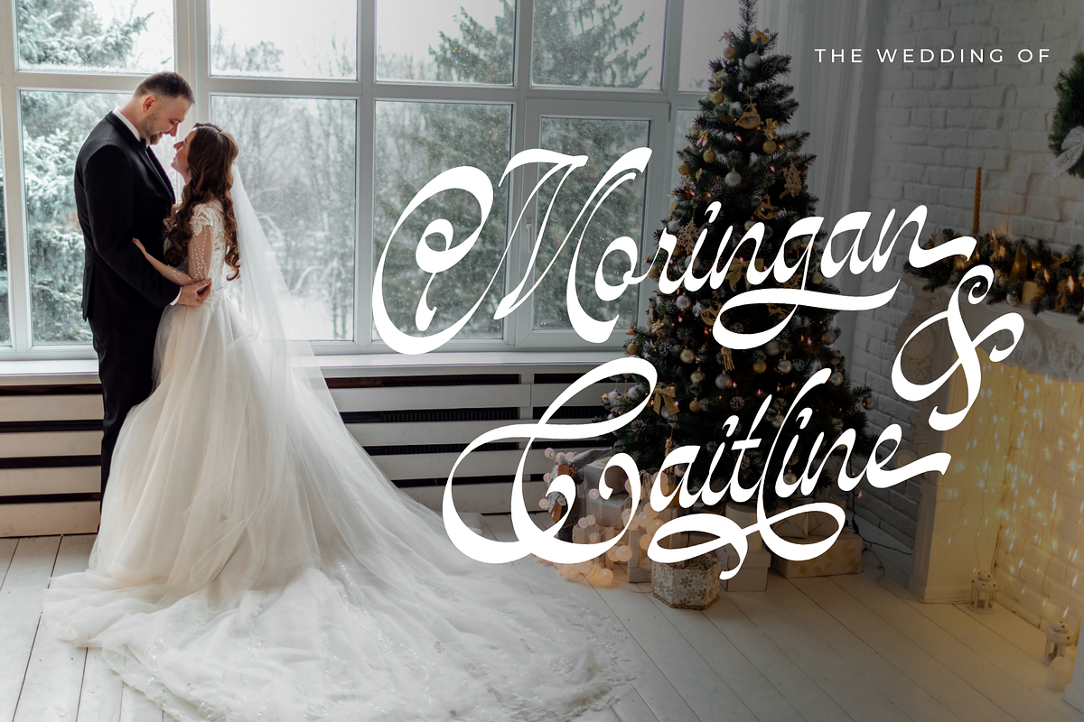 Christmas Lovingly, a Script Font by Ainun Jinan (Photo 5 of 8)