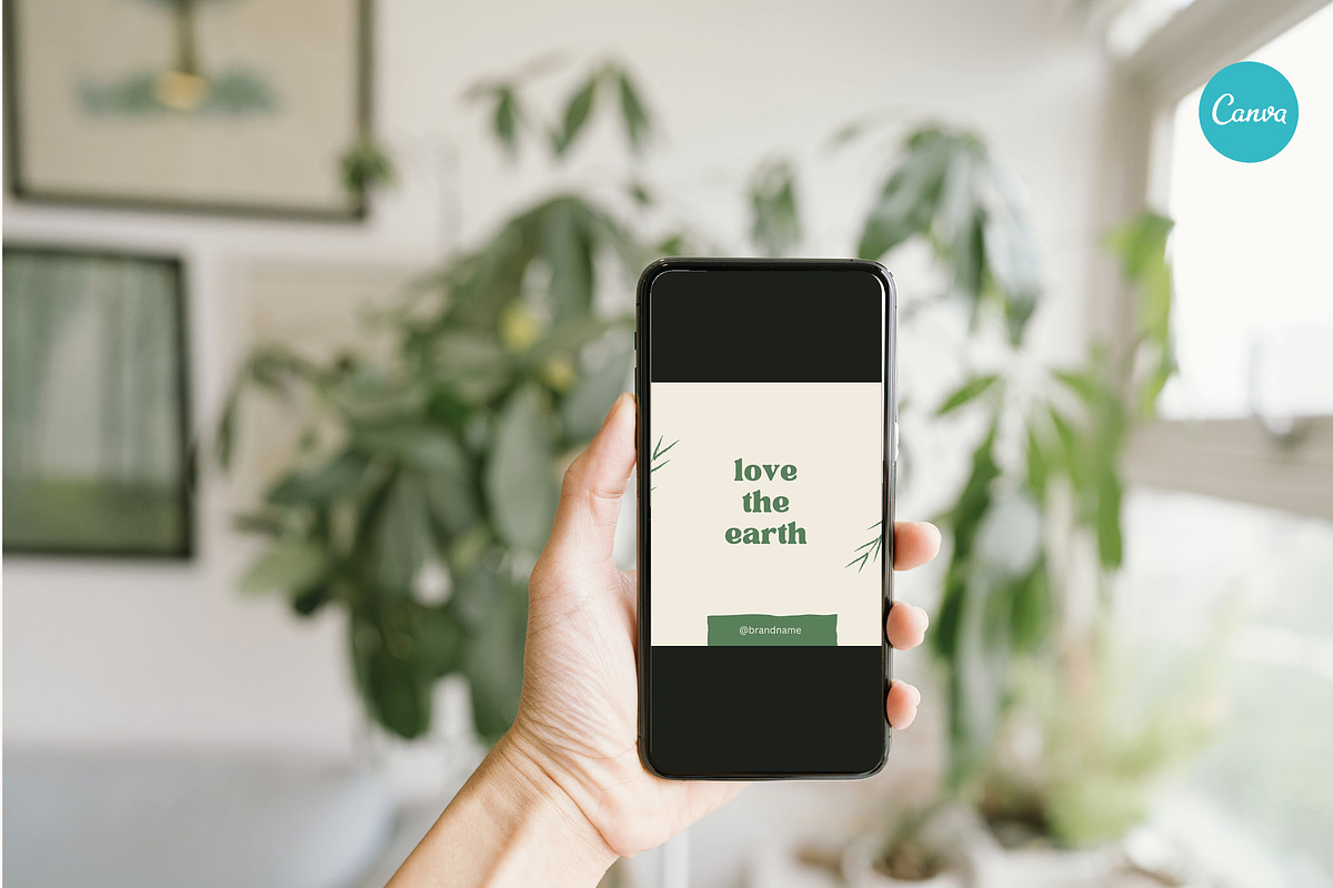 Eco-Friendly Instagram Templates, a Social Media Template by CreativeWilderness (Photo 7 of 7)