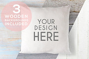 A167 Cushion Mock Up Stock Photo, a Product Mockup by UpStyled (Thumbnail 1 of 6)