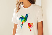 Hummingbirds. PNG.Watercolour, an Illustration by ElliaArt (Thumbnail 3 of 10)