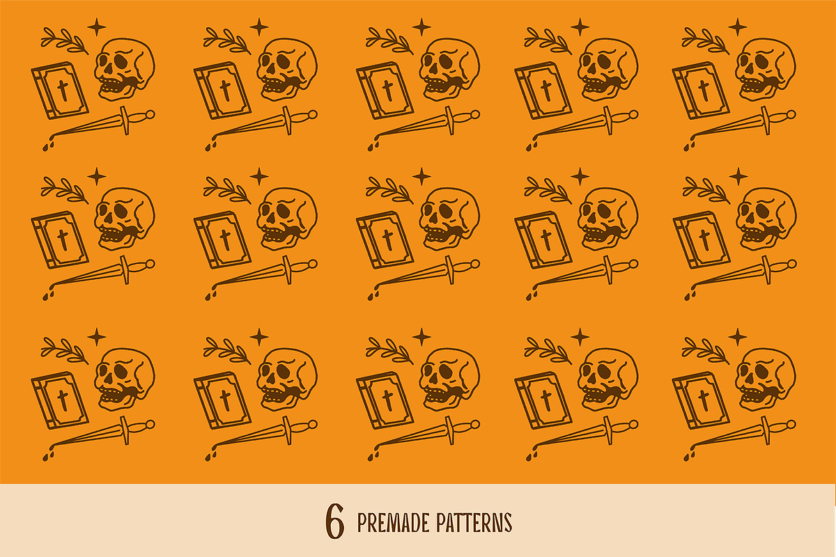 Halloween Fall Illustration Pack, a Seasonal Illustration by Blue River Studio (Photo 5 of 9)