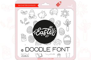 Easter Doodles - Dingbats Font