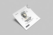 Square Flyer Mockup, an Advertising Mockup by xavier_studio (Thumbnail 5 of 5)