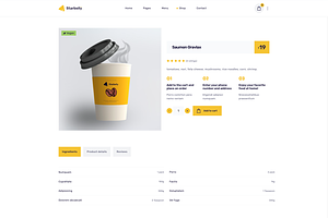 Restaurant & Cafe HTML Template