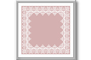 Floral Fine Frame, a Pattern Graphic by FineArtStudio (Thumbnail 3 of 3)
