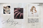 Autumn Twilight: Vintage Backgrounds, a Texture Graphic by TiriCo (Thumbnail 12 of 13)