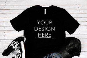 Bella Canvas Shirt Mock Up