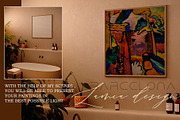 BARCELONA Room Natural FRAME MOCKUP, a Household Mockup by LAMIA DESIGN (Thumbnail 10 of 22)
