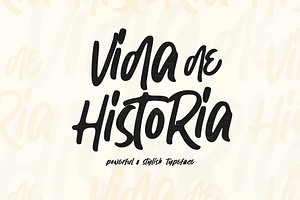 Vida de Historia - Stylish Typeface