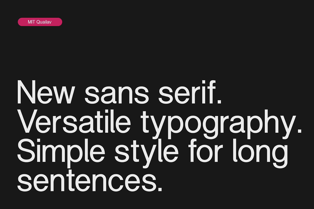 MIT Quailav | Variable Font, a Sans Serif Font by Maculinc Type (Photo 2 of 10)