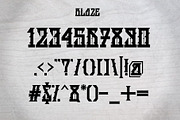 BLAZE, a Blackletter Font by EN86-21 (Thumbnail 8 of 8)