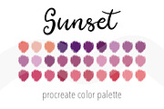 Bundle 17 Procreate Color Palettes, a Palette Add-On by Almazova Dolzhenko (Thumbnail 11 of 12)