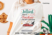 Christmas Teacher SVG PNG Bundle, an Object Illustration by Ya_ Design Store (Thumbnail 6 of 13)