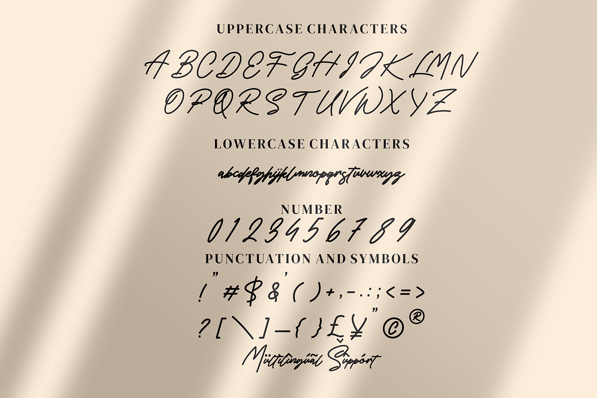 Ramsay - Monoline Script style font, a Script Font by mahstudios (Photo 5 of 8)