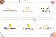 70 Elegant Floral Logo Bundle, a Branding & Logo Template by XpertgraphicD (Thumbnail 6 of 16)