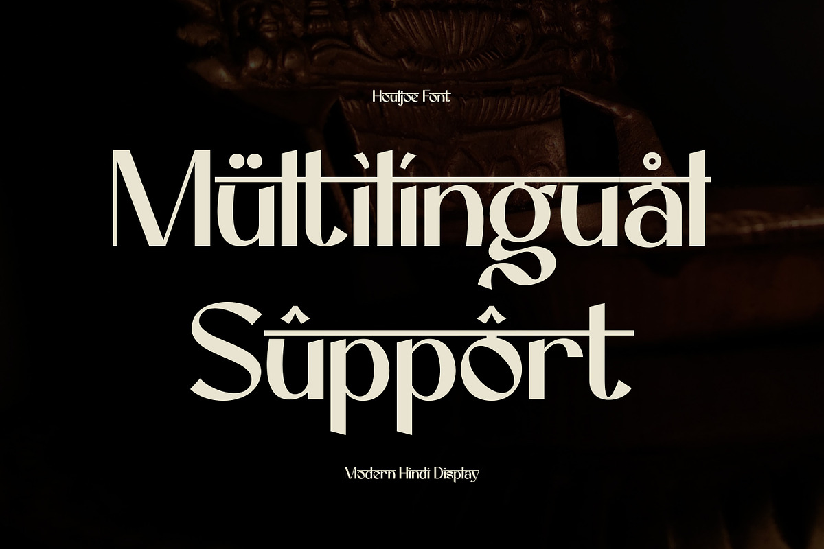 Houljoe - Hindi Display Font, a Font by Flawless And Co (Photo 10 of 10)