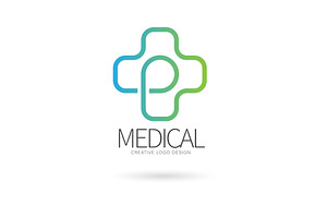 Medical logo, P medical logo, a Branding & Logo Template by Logocreative