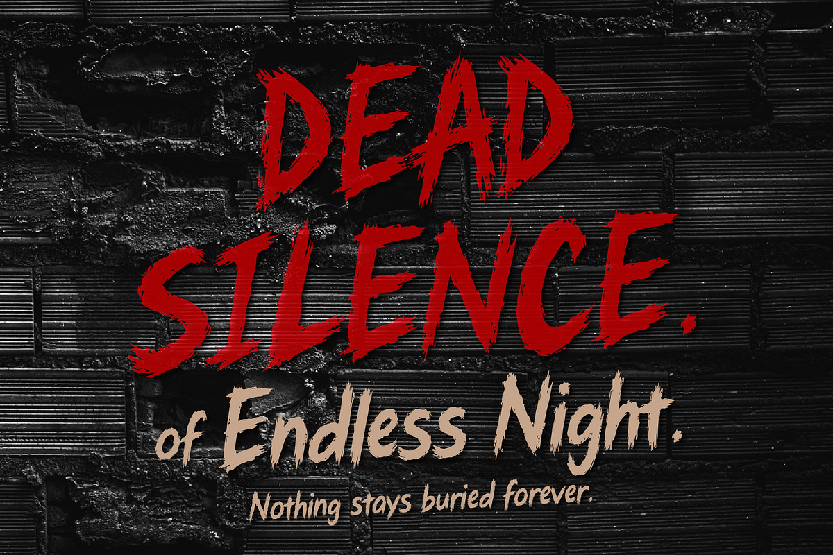 HorrificScience Horror Thriller Font, a Handwritten Font by HypeWorksCo (Photo 12 of 16)