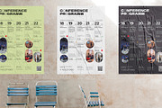 Conference Event Program Poster, a Flyer Template by Danil Polshin (Thumbnail 4 of 9)