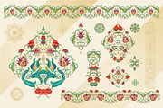 Floral frames, decor, patterns, a Decorative Illustration by Dainia (Thumbnail 1 of 2)