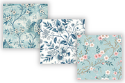 Blue Toile Seamless Digital Paper, a Pattern Graphic by FloridPrintables (Thumbnail 7 of 7)