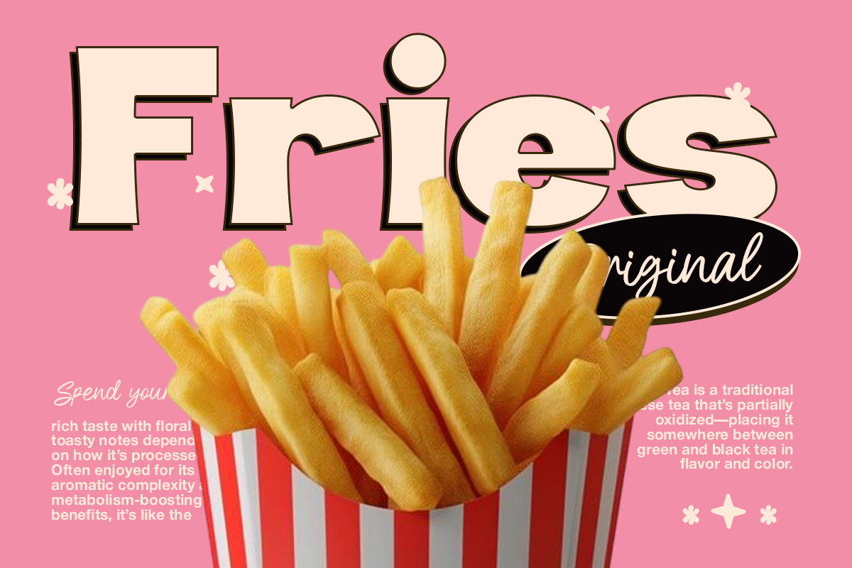 Noglia - Food Display Font, a Sans Serif Font by Pandeka Studio (Photo 5 of 9)