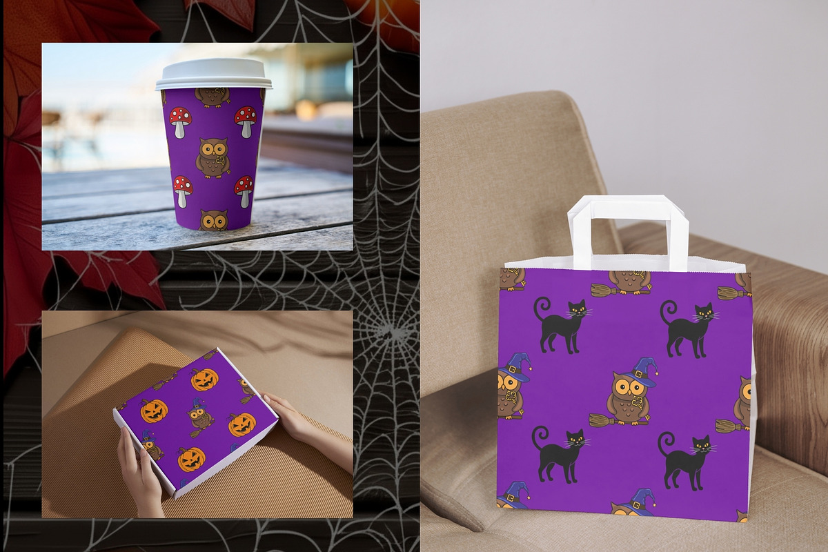 Halloween Owl Set, a Seasonal Illustration by Elatedowl (Photo 11 of 13)