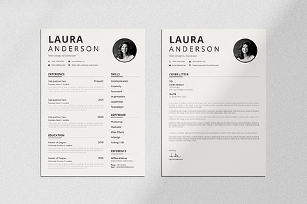 Minimalist CV Resume