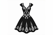 Luxury Dress Clipart Set, an Illustration by hafijul (Thumbnail 7 of 21)