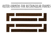 Black and brown meander brushes, a Brush Add-On by ekmelica (Thumbnail 2 of 5)