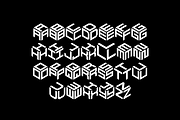 Cubica, a Font by Dz Akali (Thumbnail 4 of 4)