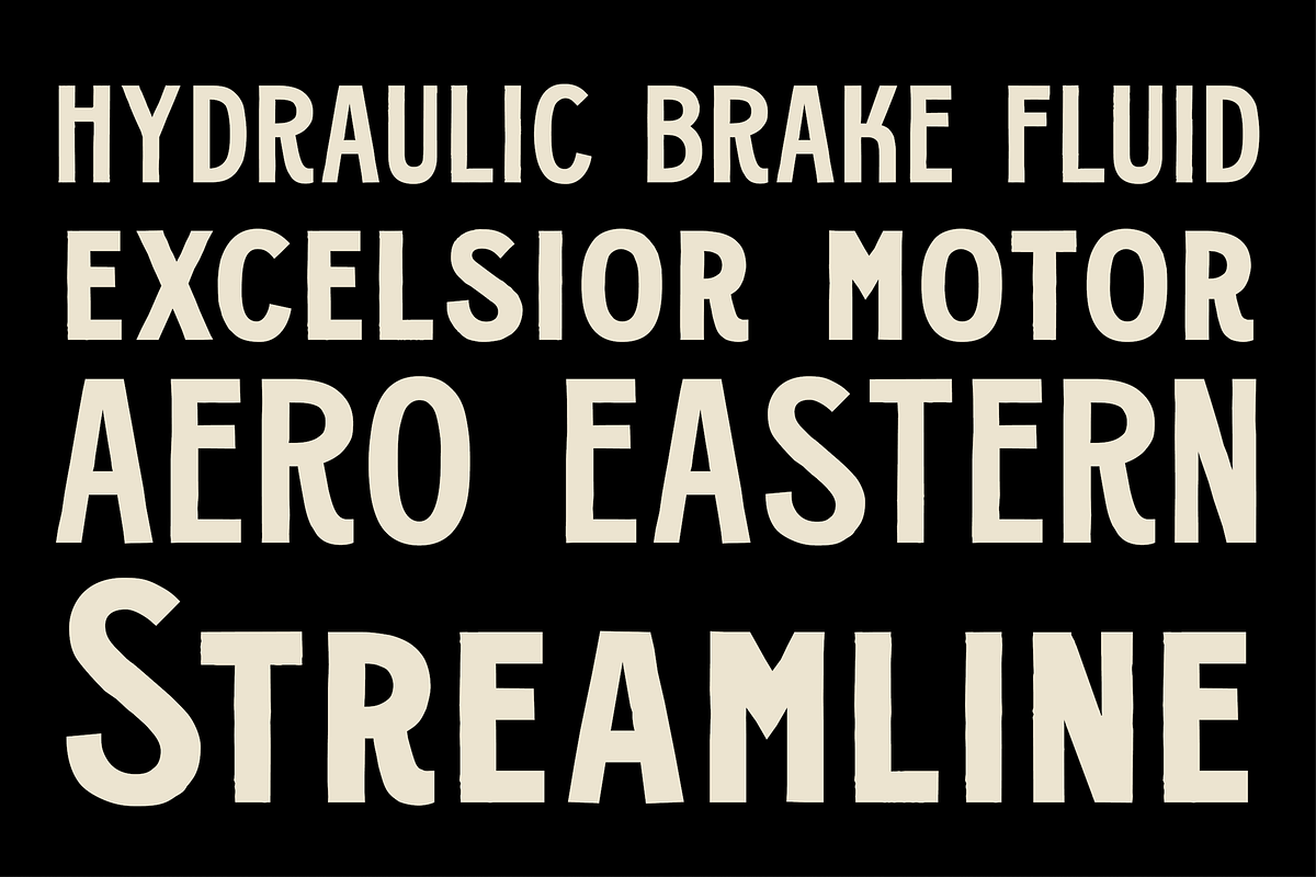 Stockman - Vintage Sans Serif Font, a Sans Serif Font by Surplus Type Co (Photo 4 of 8)